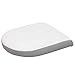 Crestliner Boat Console Back Cushion 2157537 | White Gray Vinyl