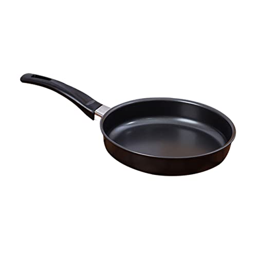 PEPLAYTAL Sartén Pequeña Antiadherente de Hierro con Mango Sencillo Resistente para Desayuno y Mini Tortilla Compatible con Inducción y Gas para Uso Familiar y Restaurante