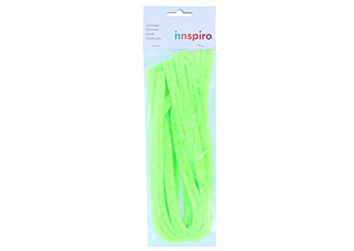 Green chenille pipe cleaner 15 mm.x50cm. 10u - Image 2