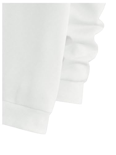 SweatyRocks Men's Letter Graphic Color Block Sweatshirt Long Sleeve Crew Neck Pullover Tops3