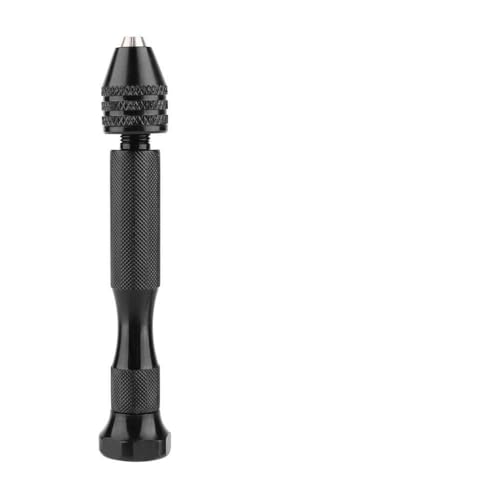 Mini Aluminum Hand Drill with Keyless Chuck, 10 Twist Drill