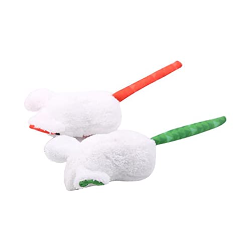 GRIRIW 2個 ぬいぐるみ マウス おもちゃ 猫 おもちゃ 猫 インタラクティブ おもちゃ 猫 ペット おもちゃ マウス 猫用 おもちゃ 猫用 マウス7猫7マウス7おもちゃ マウス7猫用