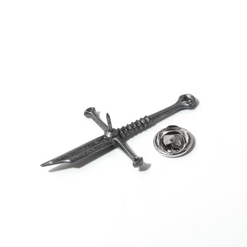 Image of 2PC Narsil Broken Sword pins - The Mysterious Sword of Middle-earth - Pins for Women Men Friends