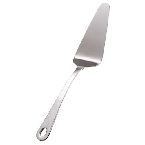 Angoily Espátula de Acero Inoxidable para Pizza y Hamburguesas Pala Delgada Metálica Mango Ergonómico Utensilio de Cocina Resistente para Uso Diario Hogares y Restaurantes