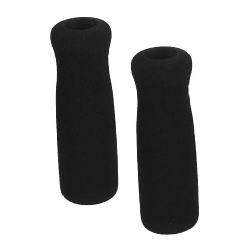 Ipetboom 2Pcs Comfortable Cane Grips for Seniors Non Slip Crutch Handle Wraps Easy to Install Walking Cane Handle Covers Durable Grip to Reduce Hand