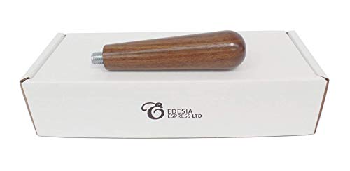 Mango de repuesto para portafiltros, madera de nogal macizo - Tornillo M10