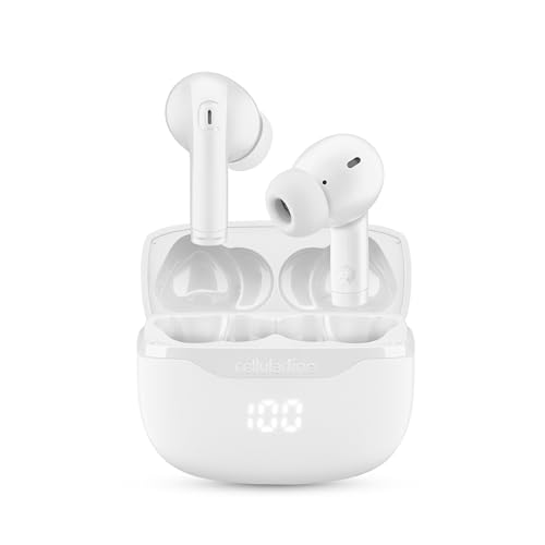 Tecnologia True Wireless per una connessione stabile e senza fili su entrambi gli auricolari, ottimo per ascoltare musica e gestire chiamate in totale libertà di movimento