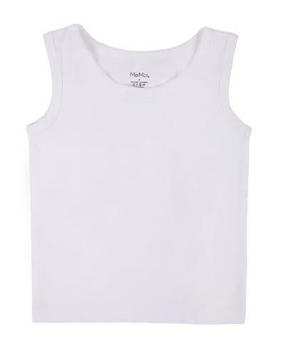 MeMoi Boy's Sleeveless Cotton Tank 3-Pack