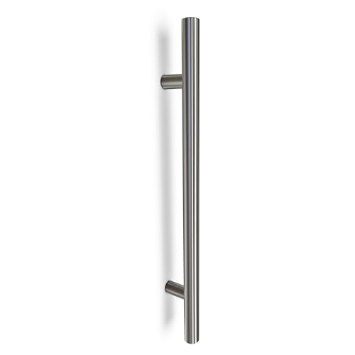 Oppali Cepillado Acero inoxidable 304 Puerta Delantera Tiradores | Diámetro Del Mango 30mm |...