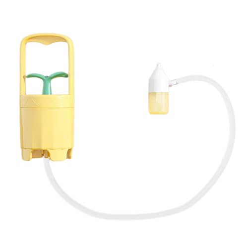Aspirador nasal manual, aspirador de nariz manual de dibujos animados – aspirador de nariz portátil lindo, aspirador de nariz antirreflujo para eliminar la mucosidad nasal