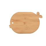 Tabla de cortar de madera para cocina para preparación de comidas, tallar filetes, rebanar frutas, servir queso, charcutería, bandeja reversible de preparación de alimentos (G)