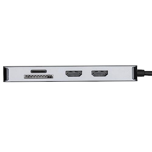 image for TARGUS USB Type-C Dual HDMI Travel Dock, Silver