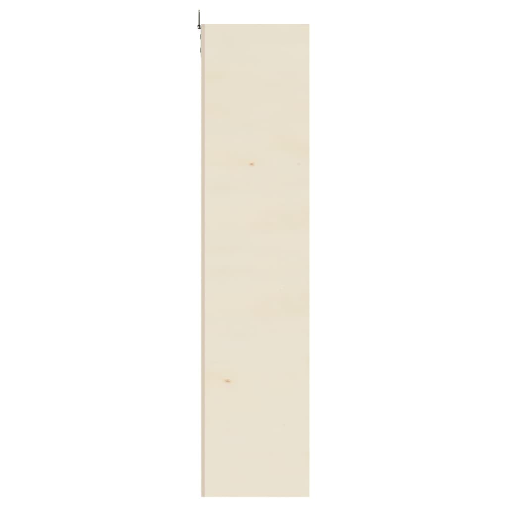 vidaXL Vitrina de Madera para coleccionistas con Puertas 60x8,5x37 cm