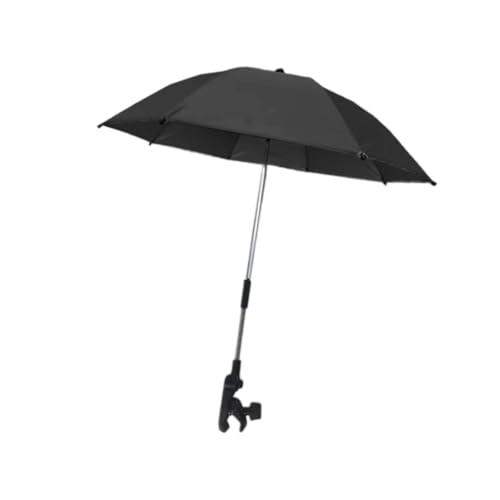 Stroller Umbrella Modern Pushchair Parasol for Summer Walking Traveling Black | Umbrellas | Garden Structures & Shade | Yard, Garden & Outdoor Living