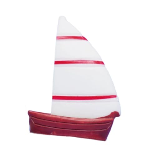 DYNWAVE 1/64 Miniature Sailboat Tiny Model Realistic DIY Projects Photography Props Collectibles Ornament Tiny Scene Boat Dioramas