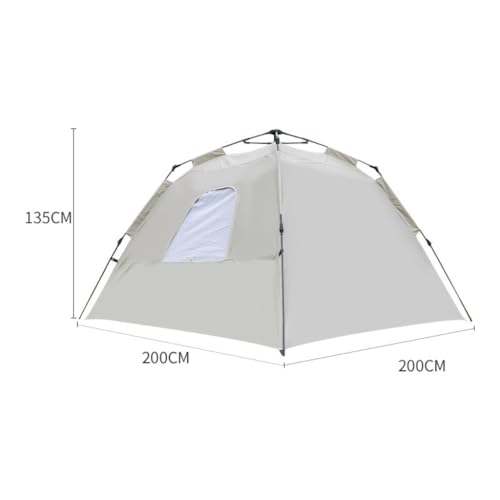 Carpa automática ligera para camping y playa para 2 personas miniatura 2