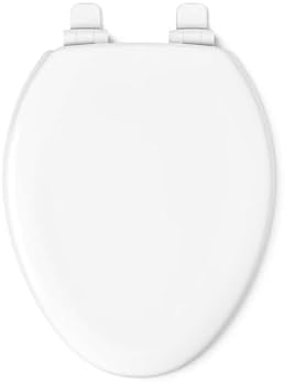 KOHLER 20466-0 Stonewood Toilet seat, White, Elongated