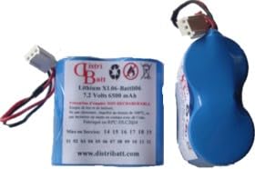 Pile Li-SOCl2 BAT06-BATLI06 7.2V pour alarme DAITEM LOGISTY