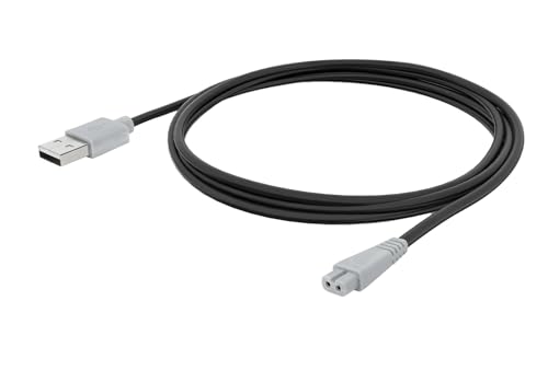 Image of 5V USB CHARGING CABLE COMPATIBLE WITH SYSKA TRIMMERS & SHAVERS | REPLACEMENT FOR TRIMMER CHARGER | SYSKA BUSB3