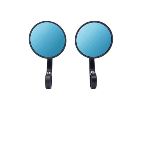 Espejos para manillar de motocicleta de 7/8 universales con lentes antideslumbrantes