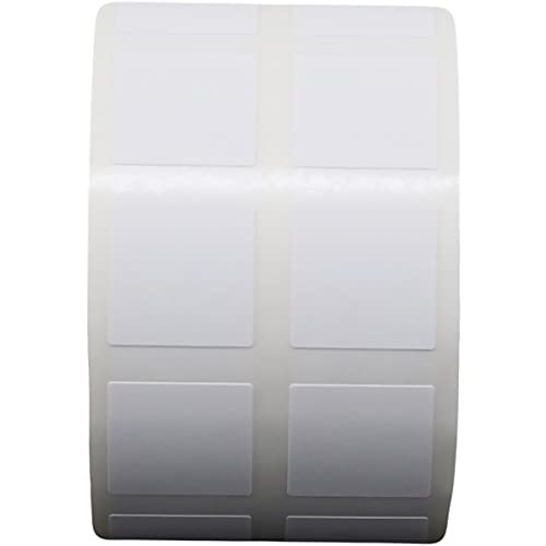 White Square Color Coding Labels For Organizing Inventory 0.50 Inch Square Dots 1,000 Total Adhesive Stickers On A Roll #TOP2