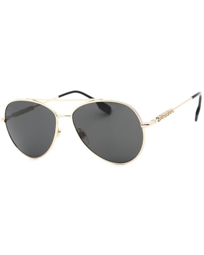 BURBERRY Sunglasses BE 3147 110987 Light Gold Dark Grey