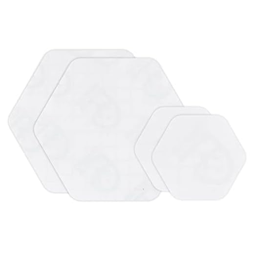 GEAR AID Tenacious Tape Repair Patches for Jackets, Tents, Outdoor Gear and Technical Fabrics, 3” Rounds, 2.5” and 1.5” Hex Shapes, Color and Size Options