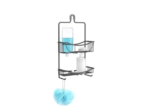 Better Living Venus 2 Tier Shower Caddy, Black by Better Living - Used condition - Image 5