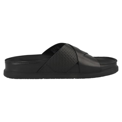 Clarks Torford Cross Black Leather 43