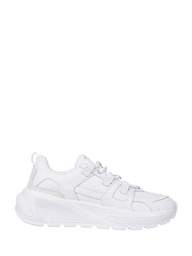 Chaussures en Cuir Blanc Tommy Hilfiger Th Premium Runner d'Exception - 2
