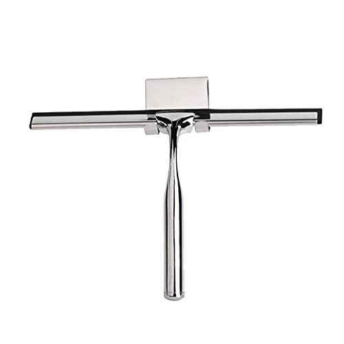 Booding Duschabzug Silikonhülle, kein Bohrabzug, Badwischer, Glaswischer, Dusche, Badzubehör Cover