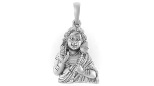 Pendentif Murugan en argent sterling 925 taille S modèle AMZ 330