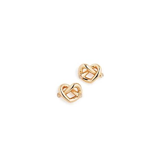 Kate Spade Loves Me Knot Studs-Gold