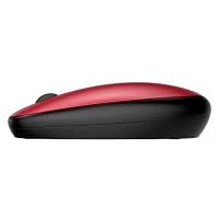 HP 240 (‎43N05AA) kabellose Maus (1.600 dpi, 3 Tasten, Scrollrad, USB dongle), rot – Ansicht 3