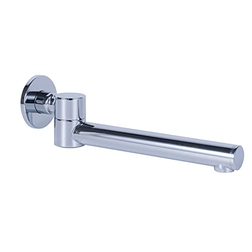 Bec pliant baignoire murale orientable en laiton pour système de douche moderne