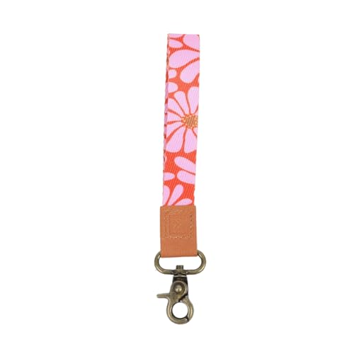 Thread Wallets Wristlet Keychain Strap for Men & Women, Wristlet Keychain for Badge, Wallet, and Phone Wrist Strap (Emmeline)