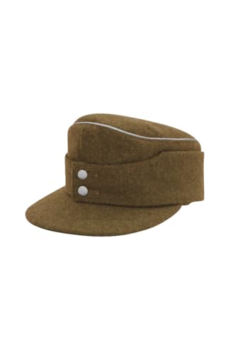 M43 Field Cap Elite Officer en laine marron pour compléter un uniforme