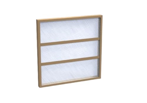 Glasfloss GDS Series 16 x 20 x 1 Double Strut Disposable Fiberglass Panel Air Filters. Case of 12. Actual Size: 15-5/8 x 19-5/8 x 3/4