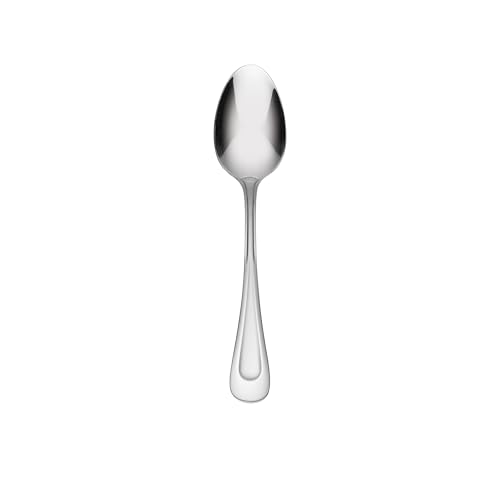 Image of Oneida Silverware Set, Satin Sand Dune Everyday Flatware 4-Piece Teaspoons Set, Service For 4, 18 /0 Stainless Steel, Dishwasher Safe, Satin Finish, Home & Kitchen Utensils, Teaspoon (Silver, 4 Piece)