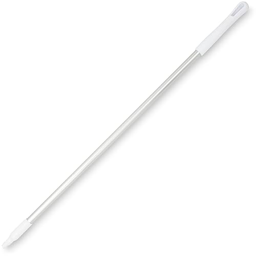 Image of SPARTA 40246EC02 Aluminum Broom Handle, Mop Handle, Replacement Handle with Acme Threaded Tip for Commercial Cleaning, 30 Inches, White, (Pack of 12)