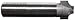 Magnate 1274 Plunge Flat Roundover Router Bits - 1/4" Radius; 1/4" Small Diameter
