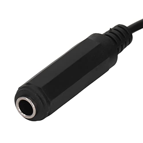 Dilwe 6.35Mm Female 1/4" Trs To Din 5 Pin Midi Cable Adapter, 1Ft Midi Cable Adapter For Speaker, Amplifier, Mixer To Midi Keyboard, Synthesizer And Guitar #TOP6