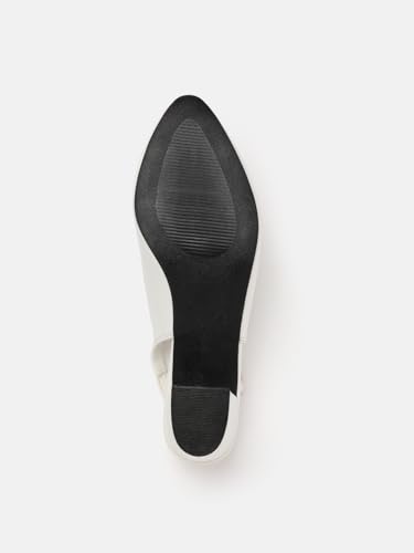 Image of Marc Loire Women's Pointed Toe Block Heel Pumps Shoes for Party, Office and Formal Occasions