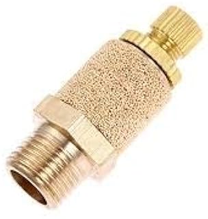 Raja Rubbers Brass Silencer with Flow Control 1/4 inch Adjustable Pneumatic Muffler Silencer Air Flow Control (Pack of 5)-picture-32