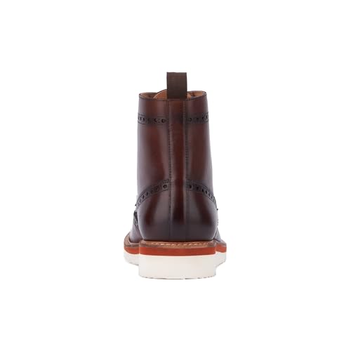 Image of VINTAGE FOUNDRY CO. EST. 2014 Mens Parker Casual, Almond Toe Boots, Cotton Lining, Flats Ethyl Vinyl Acetate Outsole