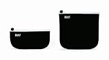 BUILT Reusable Sandwich & Snack Bags, Black