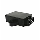 Lorsque l'étincelle enflamme le mélange de carburant et d'air, elle pousse le piston dans le cylindre pour provoquer une friction, réalisant ainsi la fonction de démarrage du moteur de la moto. Ce contrôleur d'allumage CDI est un excellent remplacement pour les unités plus anciennes ou cassées. Facile à installer et fiable à utiliser.