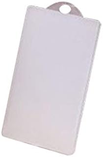 Equipos de Oficina y Material Escolar Titular de la Tarjeta Ctj Cubierta Delgada de PVC Transparente IC Card Holder autobús Cubierta de la Caja de Tarjeta de crédito (Amarillo) CTJ (Color : White)