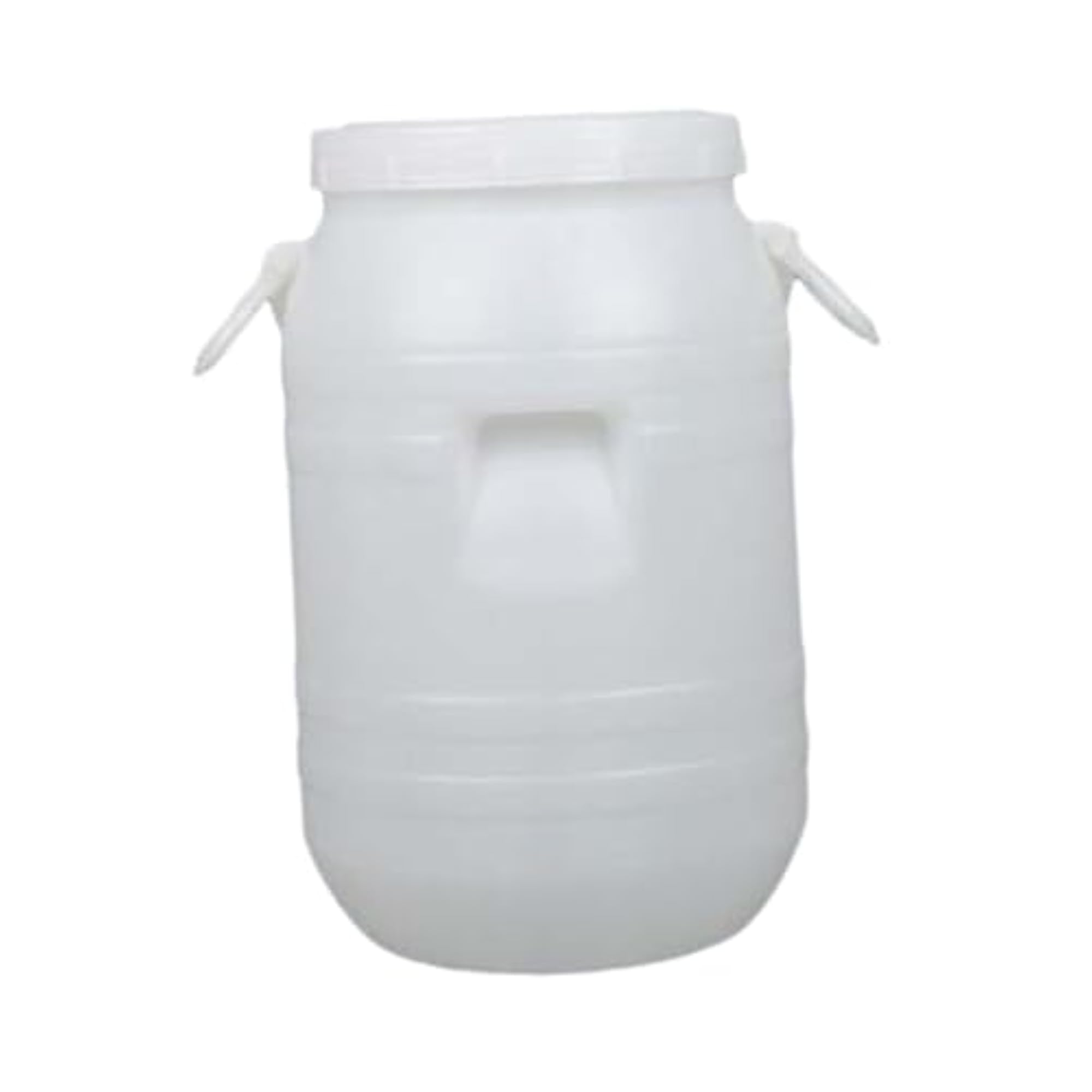 Sturdy Plastic Bucket with Lid for Laundry & Storage, 15L