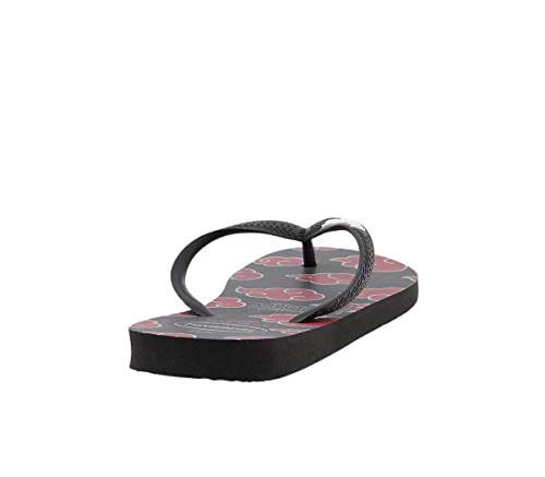 Chinelo Top Naruto, Havaianas, Adulto Unissex, Preto, 41/42